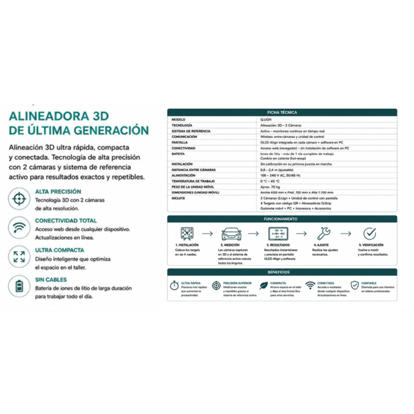 Alineadora Beissbarth Q-LIGN