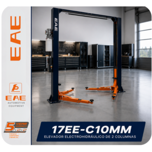Elevador 2 Columnas de Paso Libre 4.2 Ton